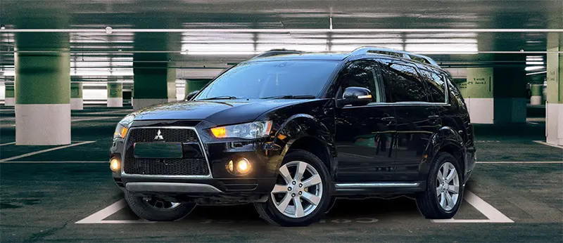 The second generation of the Mitsubishi Outlander